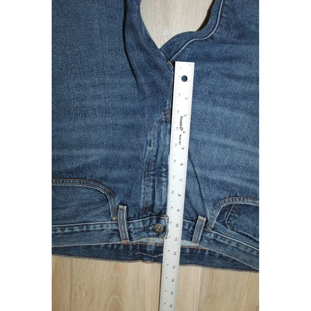 Levi's‎ Blue Label Made & Crafted 502 Taper Jeans Men's 34x32 Dark Indigo